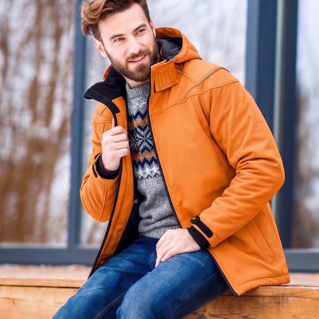 SOFTSHELLJACKE (S-3XL), HERREN