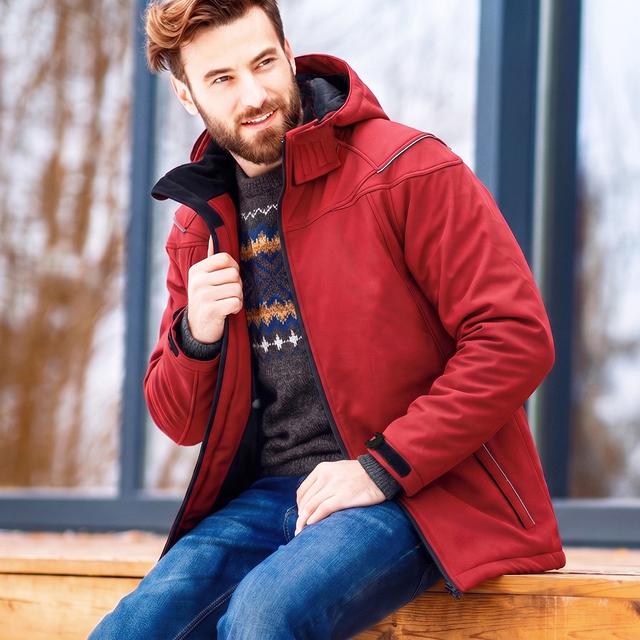 SOFTSHELLJACKE (S-3XL), HERREN