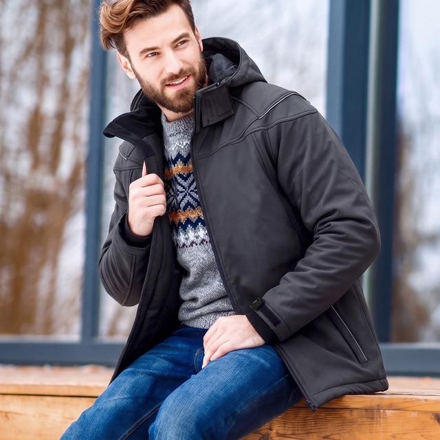 SOFTSHELLJACKE (S-5XL), HERREN