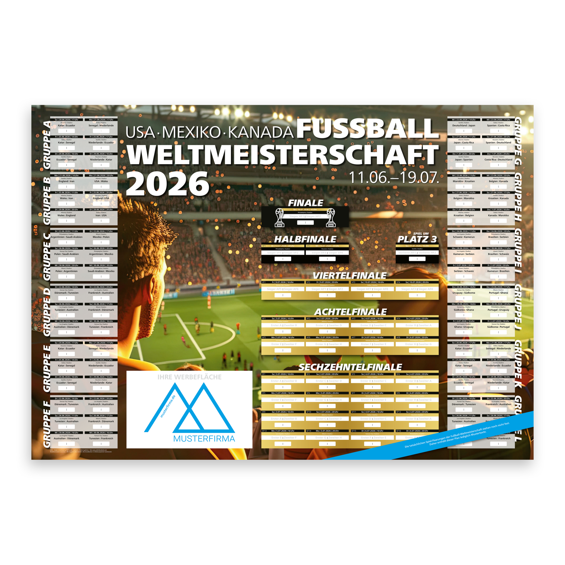 SPIELRAUSCH (Spielplan A1)