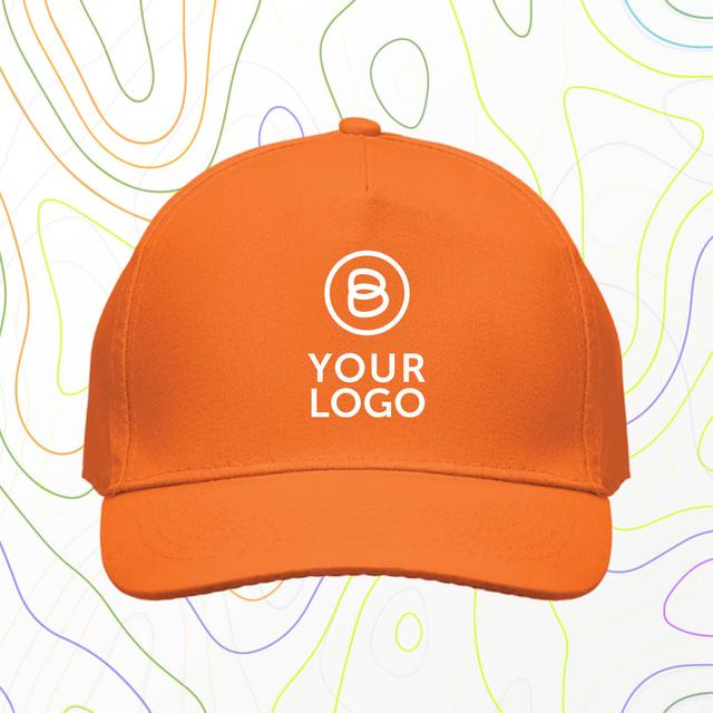 SPORTY (Baseball-Cap), orange