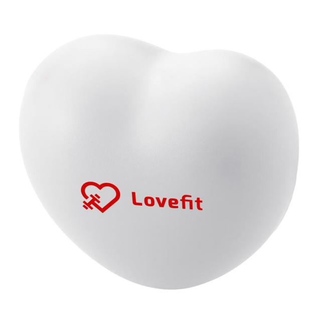 SQUEEZE HEART, weiß (Antistressball)