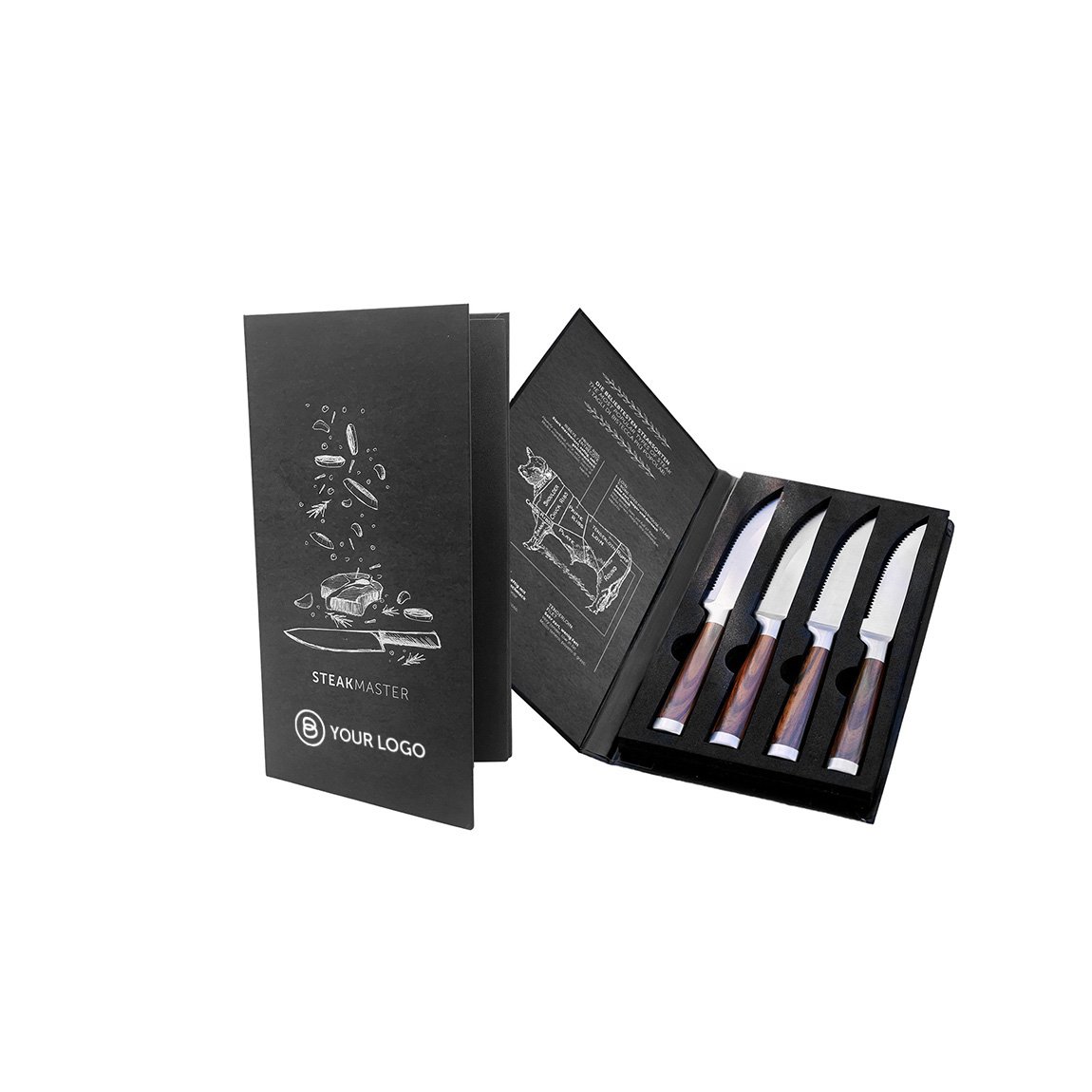 STEAKMASTER (4tlg.-Steakmesser-Set)