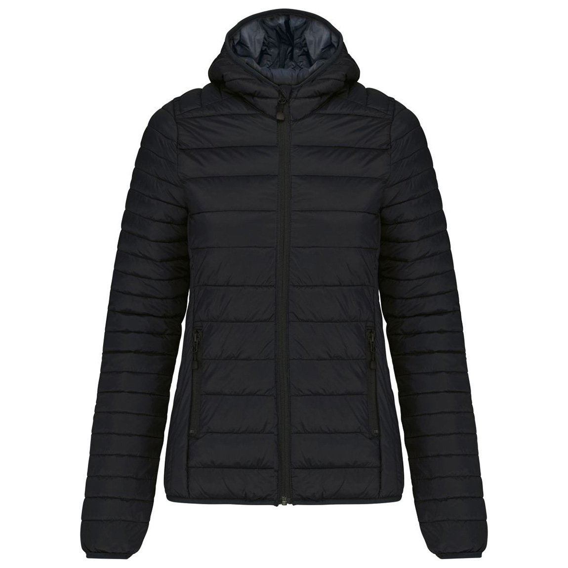 STEPPJACKE MIT KAPUZE, DAMEN