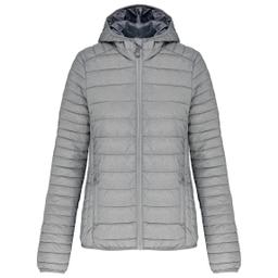 STEPPJACKE MIT KAPUZE, DAMEN