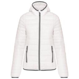 STEPPJACKE MIT KAPUZE, DAMEN