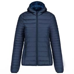 STEPPJACKE MIT KAPUZE, DAMEN