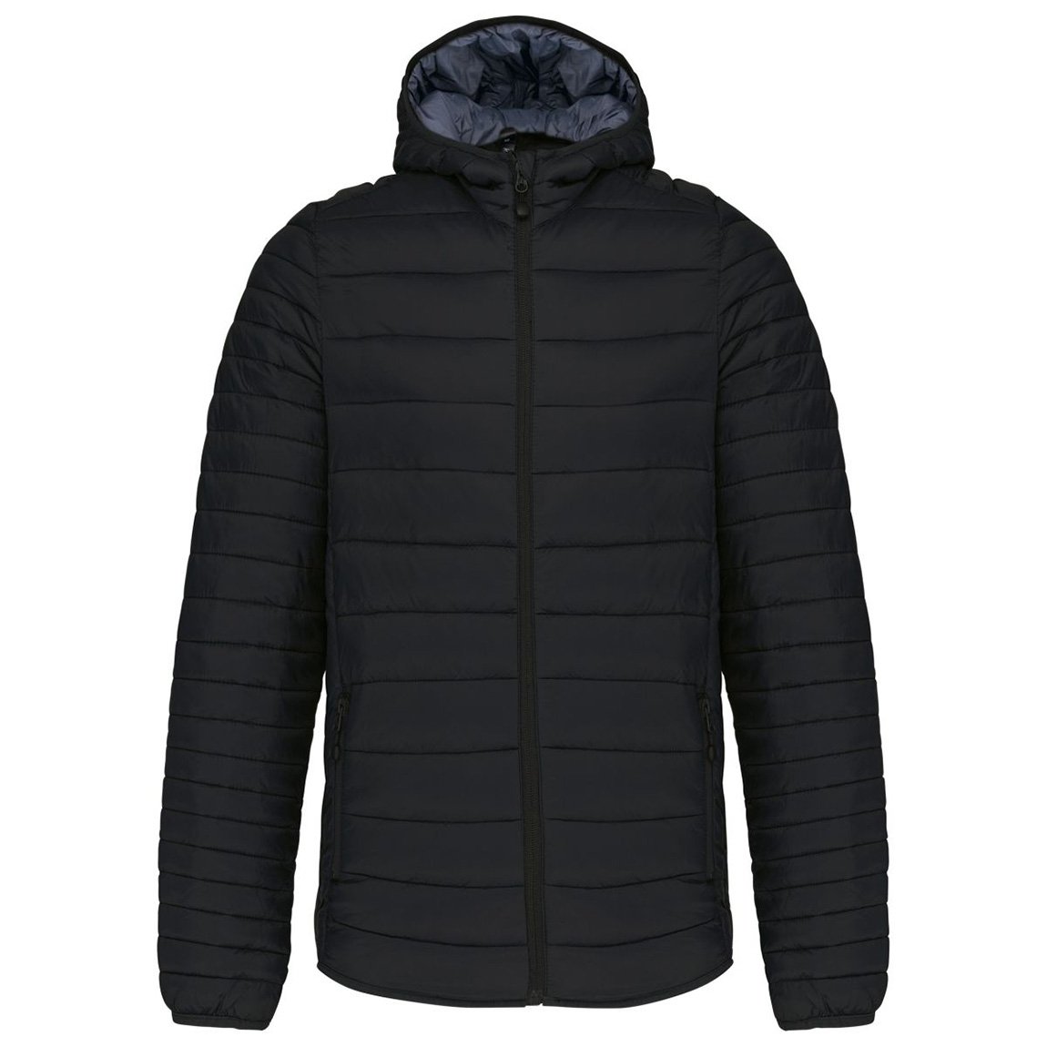 STEPPJACKE MIT KAPUZE, HERREN