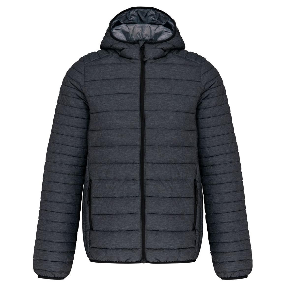 STEPPJACKE MIT KAPUZE, HERREN