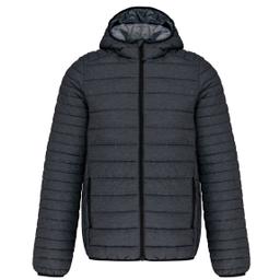STEPPJACKE MIT KAPUZE, HERREN