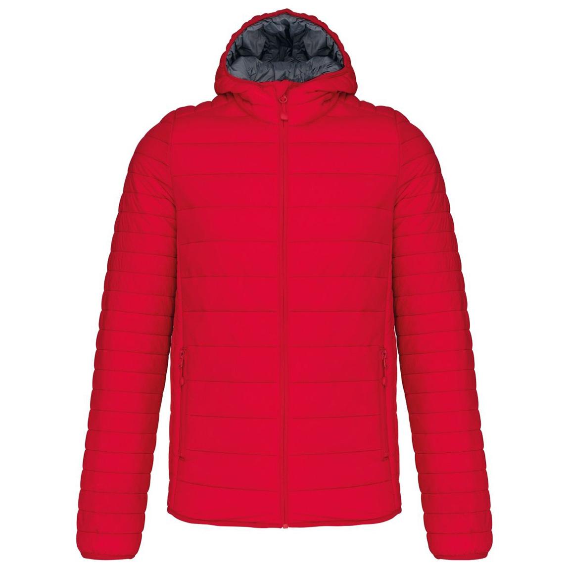 STEPPJACKE MIT KAPUZE, HERREN