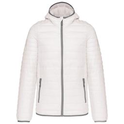 STEPPJACKE MIT KAPUZE, HERREN