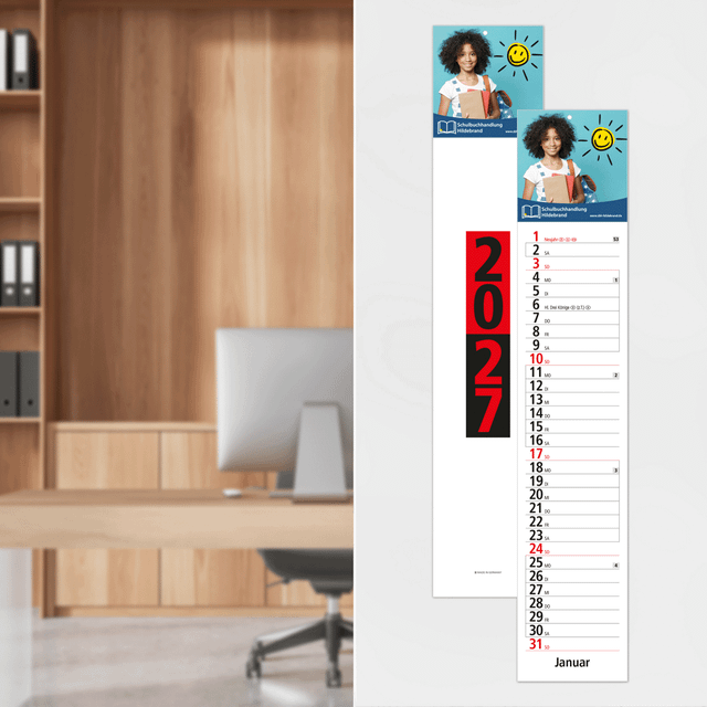 Streifenkalender LONG