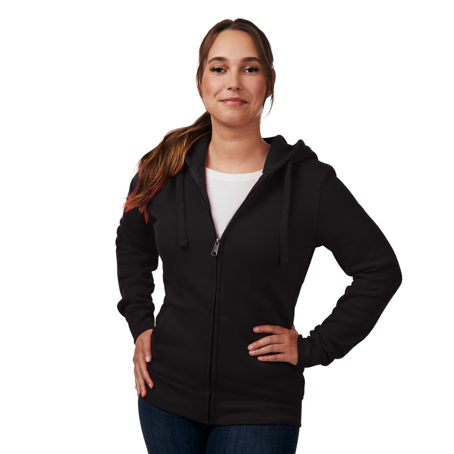 SWEATJACKE mit Kapuze Damen
