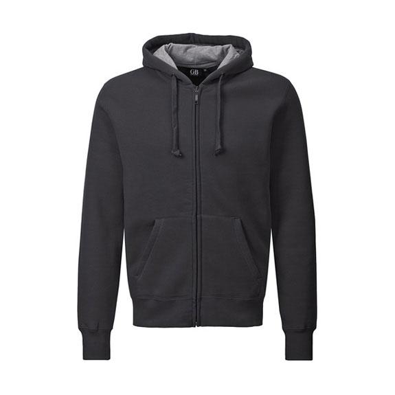 Sweatjacke Unisex mit Kapuze