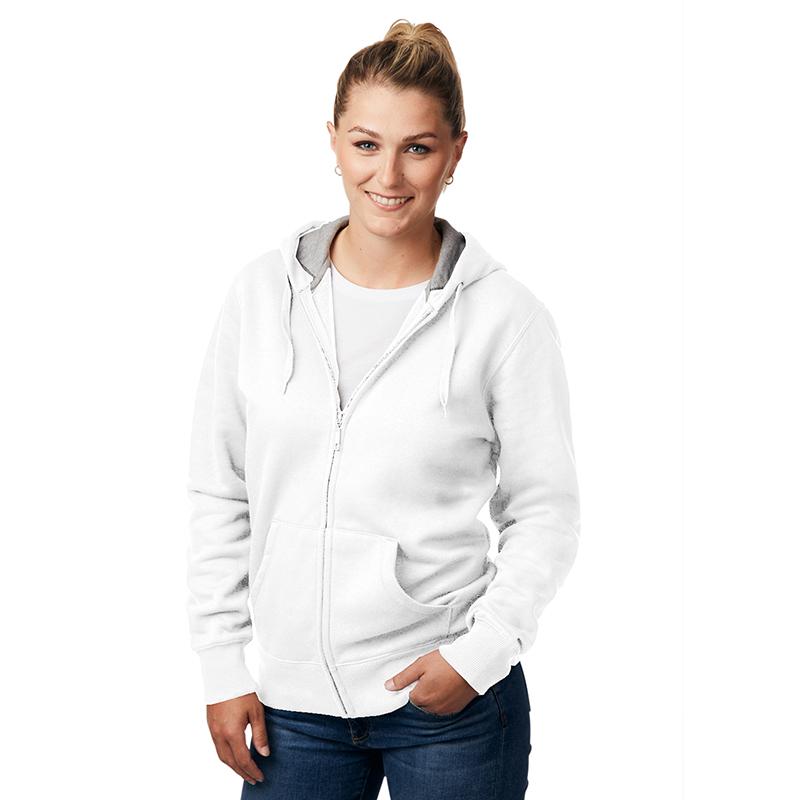 Sweatjacke Unisex mit Kapuze