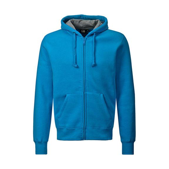 Sweatjacke Unisex mit Kapuze