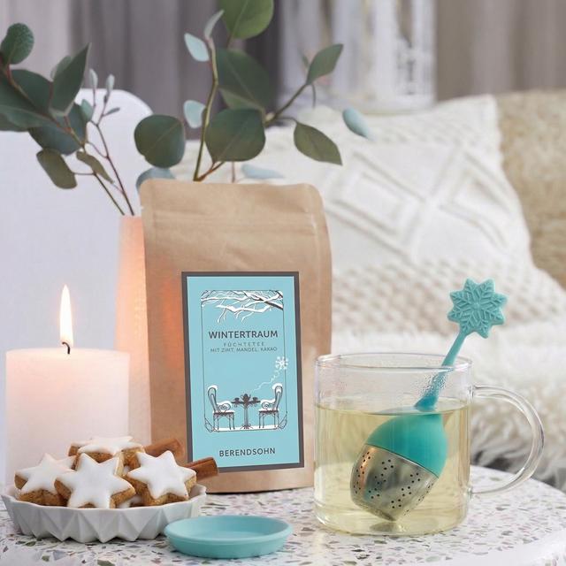TEELIEBE WINTERTRAUM (Teesieb mit Tee)