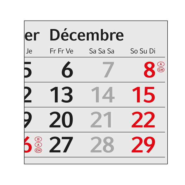 Tischkalender MINI