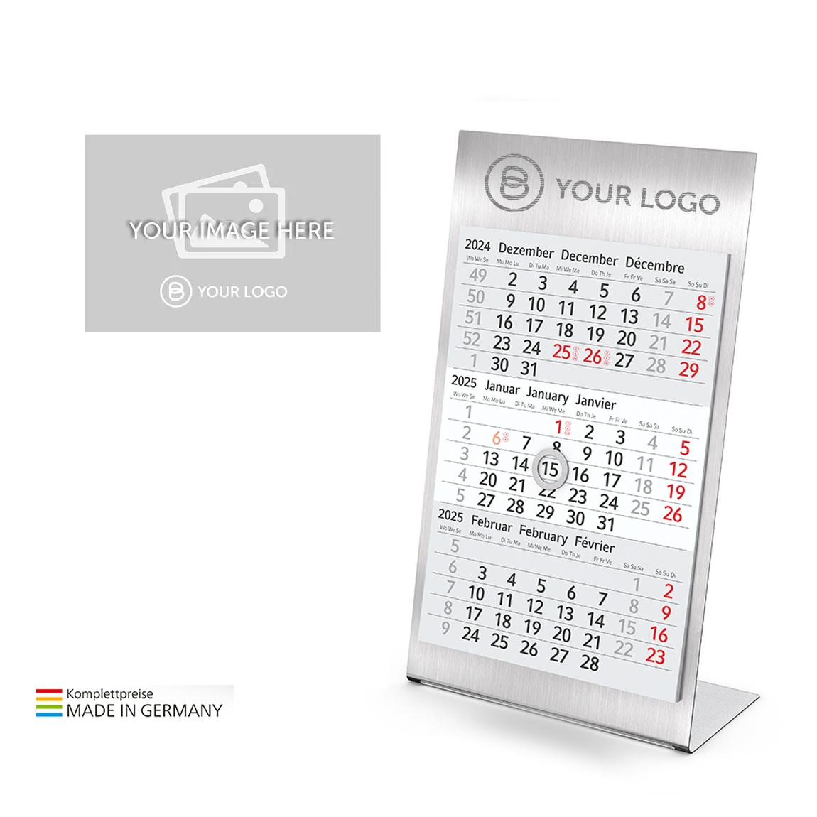 Tischkalender STEEL