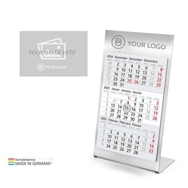 Tischkalender STEEL