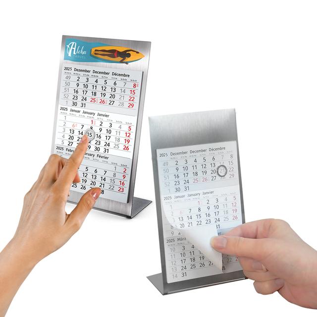 Tischkalender STEEL