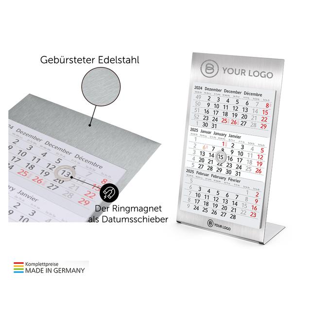 Tischkalender STEEL