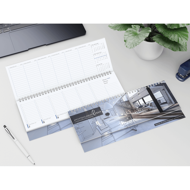 Tischquerkalender COMPACT