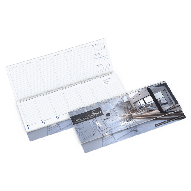 Tischquerkalender COMPACT