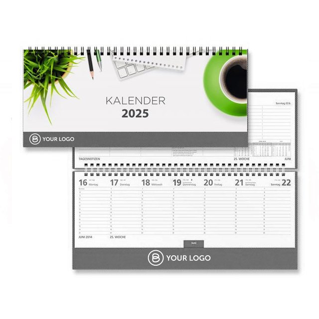 Tischquerkalender COMPACT