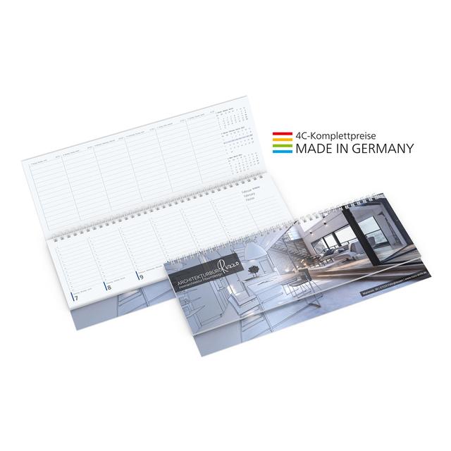 Tischquerkalender COMPACT