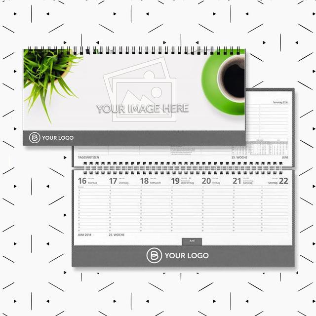 Tischquerkalender ECO