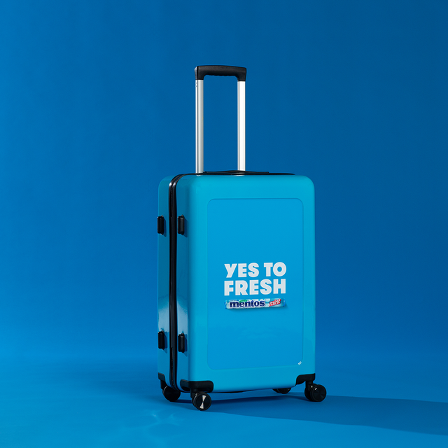 TRAVEL PRO, hellblau (Reisekoffer - 65 cm)