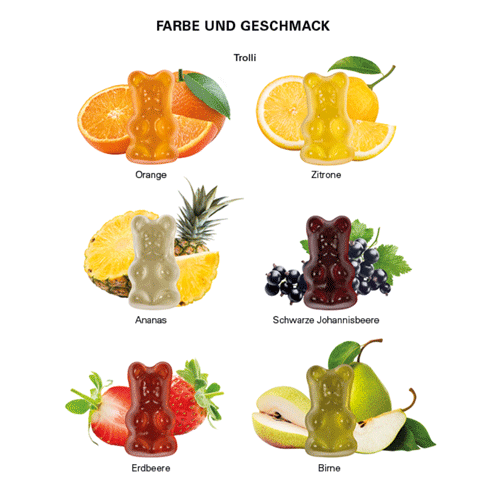 Vegane GLÜCKSBÄRCHIS, 12 g