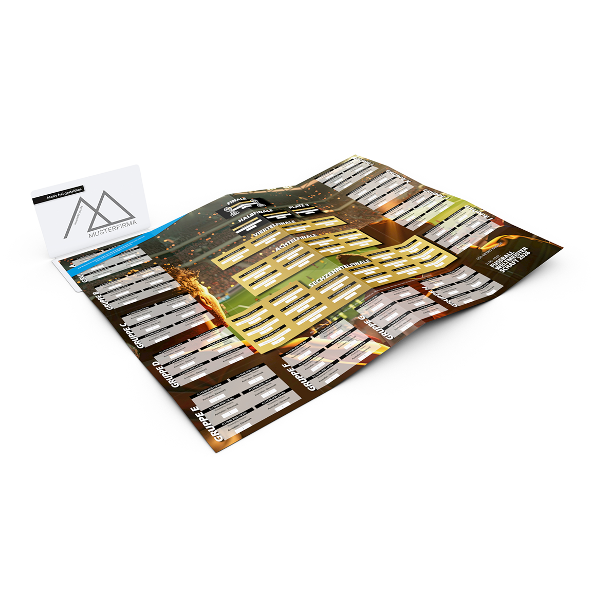 VOLLTREFFER (Spielplan Taschenformat)