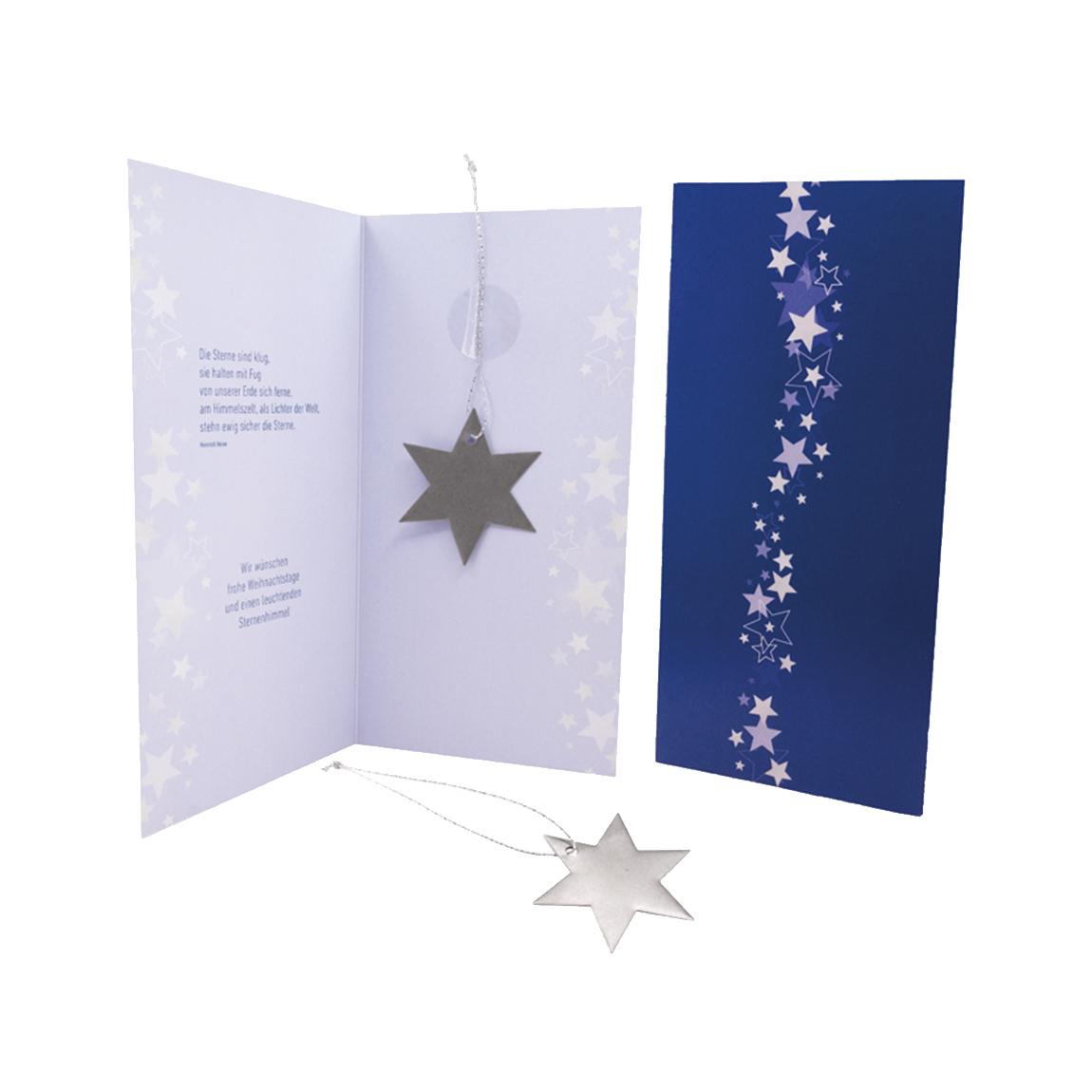 Weihnachtskarte HIMMELSLICHT