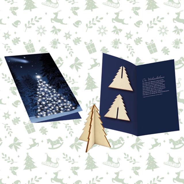 Weihnachtskarte WINTERTANNE